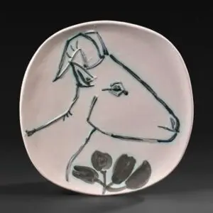 Assiette à la chèvre