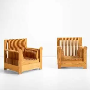 Paire de fauteuils