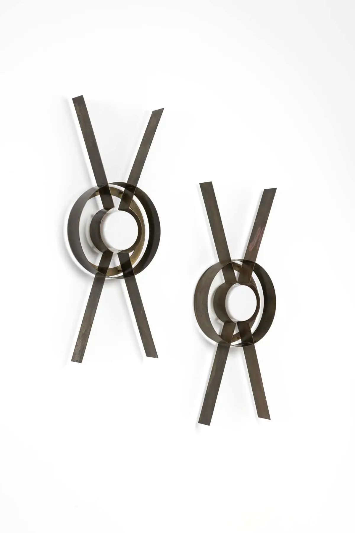 Large pair of wall sconces
