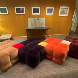 Grand pouf "Borromini"