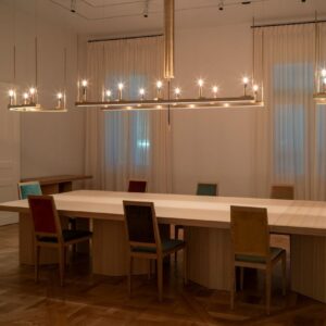 Grand lustre triptyque 