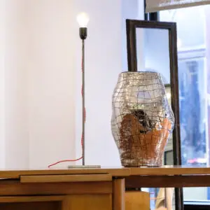 Lampe "Fer à béton"