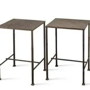 Paire de tables d'appoint