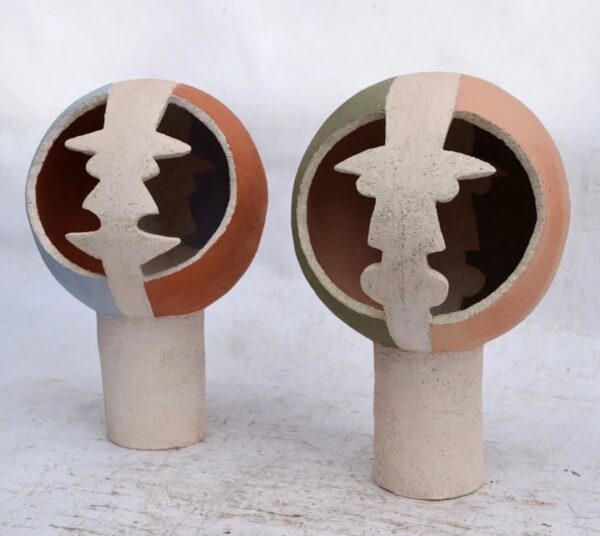 Grandes paire de lampes "Casque"