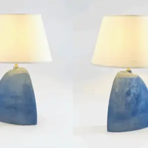 Paire de lampes Galet