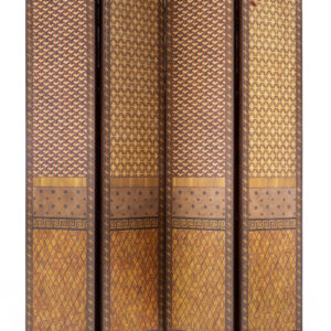 Duo de paravents quatre feuilles