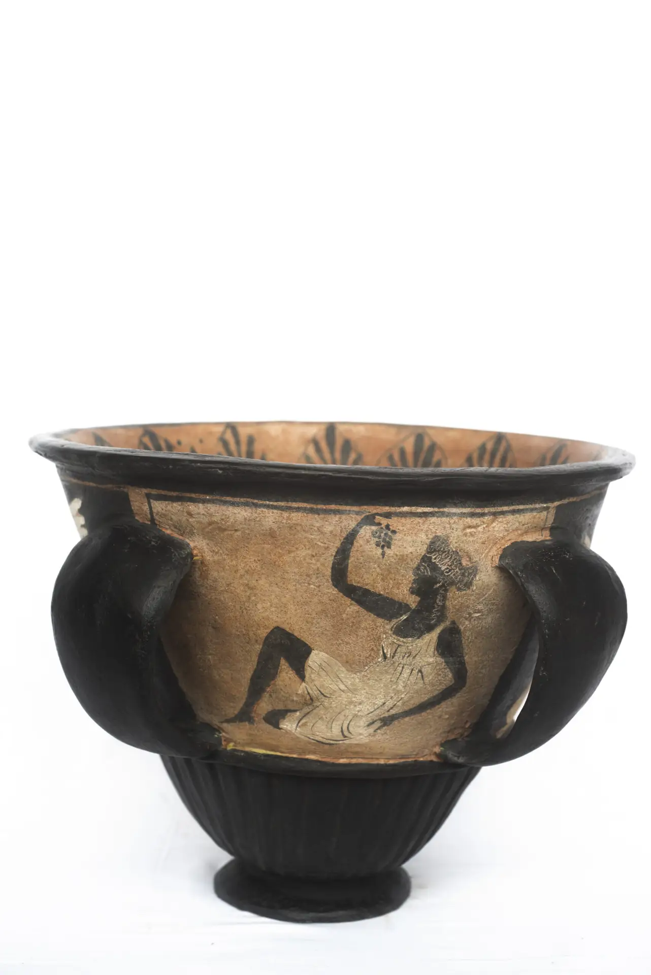 Cratère à décor de palmettes