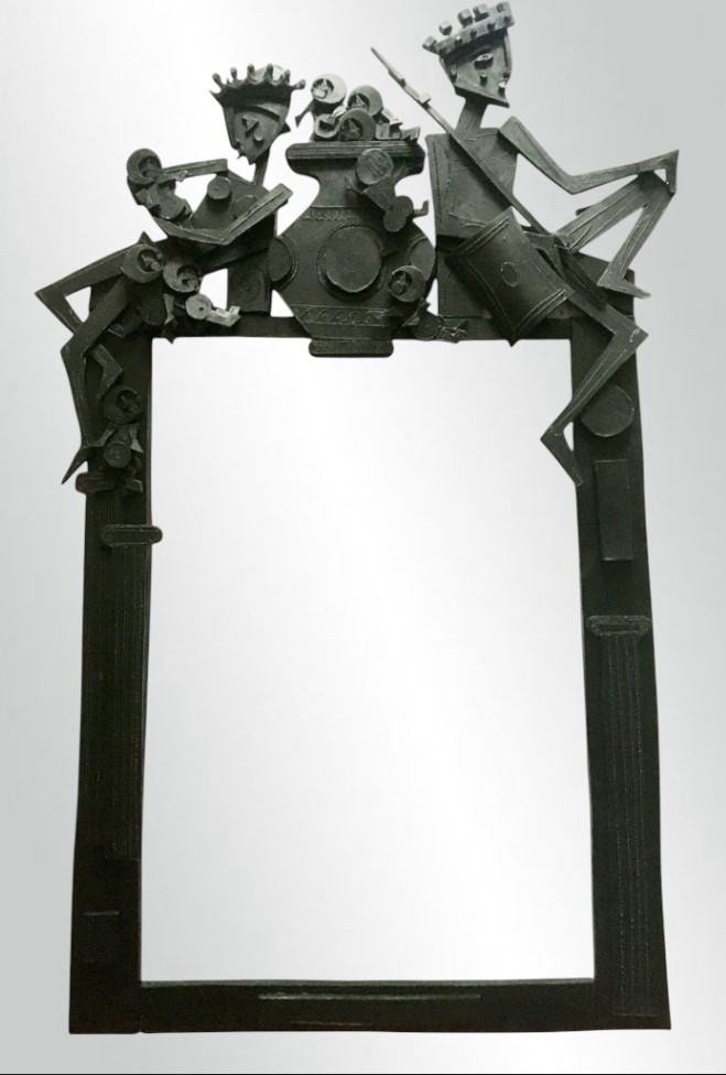 Miroir « Scène familiale »