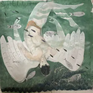 Tempera sur papier
