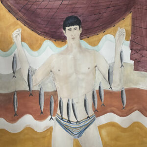 Tempera sur papier