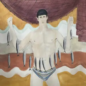 Tempera sur papier
