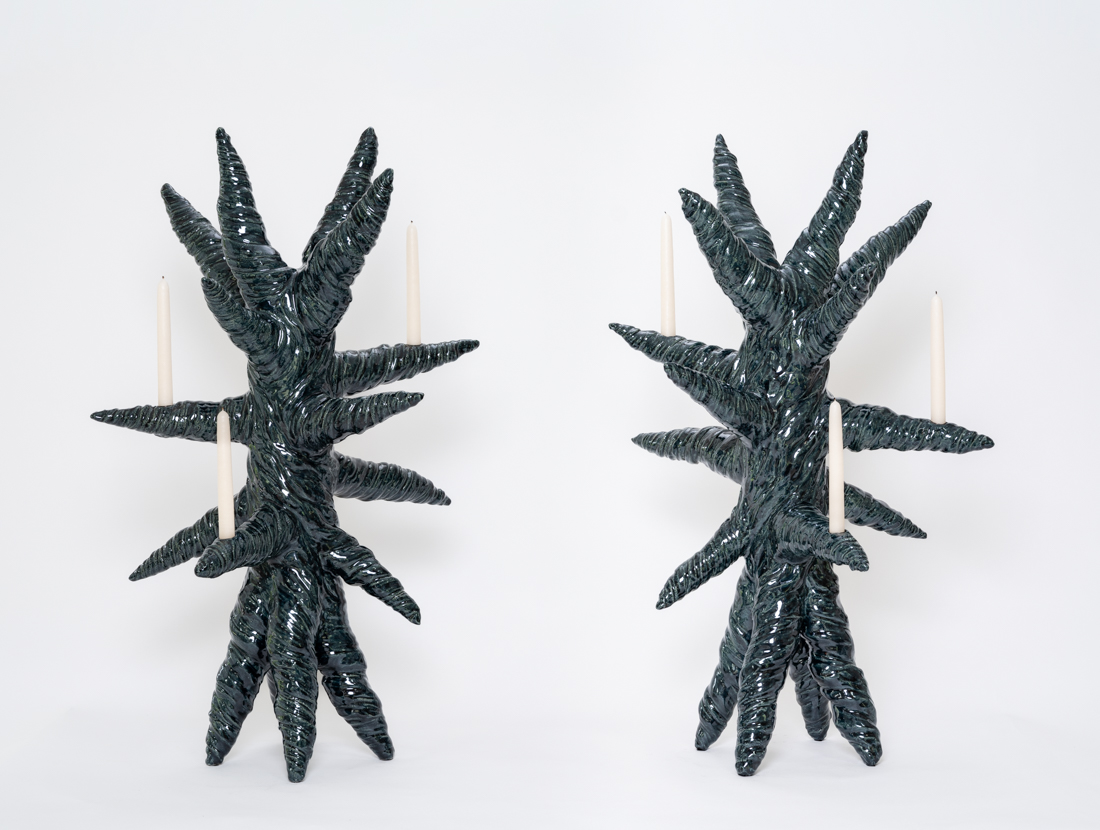 Paire de chandeliers « Spectre »