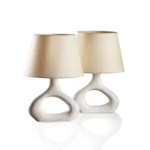 Paire de lampes "Loop"
