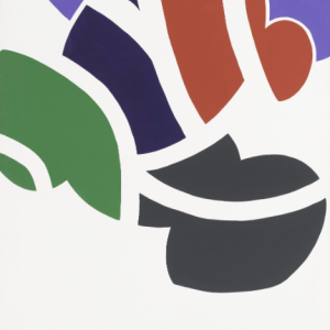 GUY DE ROUGEMONT peinture vinylique sur toile 146 x 97 cm